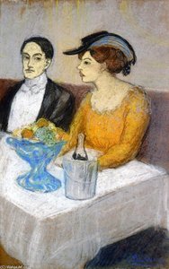 Angel Fernandez De Soto And His Friend — Pablo Picasso