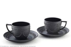 Pair of Teacups and Saucers