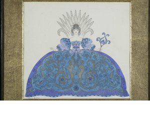 Two Georges Barbier Costume Sketches — Georges Barbier
