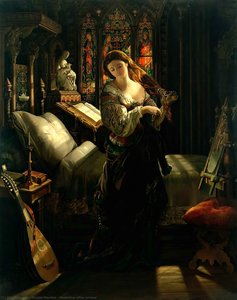 Madeline after prayer