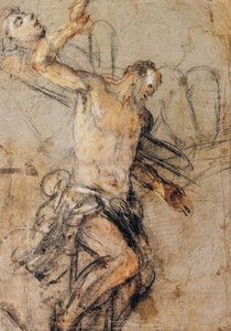 The Good Thief On The Cross — Jacopo Bassano (jacopo Da Ponte)