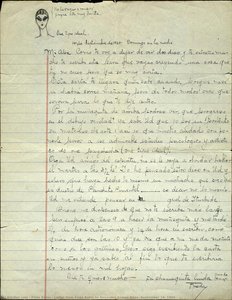 Letter From Frida Kahlo To Alejandro Gómez Arias, September 14, 1924 — Frida Kahlo