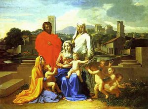 The Holy Family — Nicolas Poussin