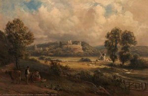 Arundel Castle, Sussex — Thomas Whittle, Romanticism
