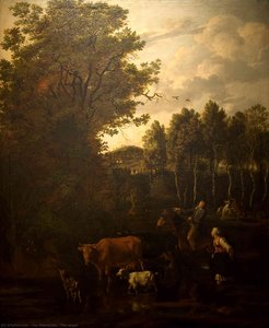 The Wager — Jan Siberechts, Baroque