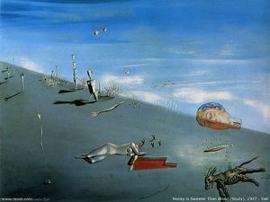 Study For Blood Is Sweeter Than Honey — Salvador Dalí