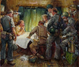 Major General Alexander A. Vandegrift, Usmc - Solomon Islands — Colonel Charles H. Waterhouse, Usmcr