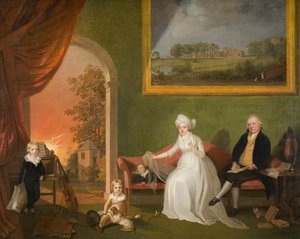 Robert Mynors and His Family