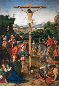 The Crucifixion — Andrea Solario, High Renaissance