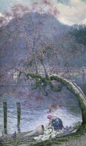Tamarisk Tree, Lake Como — Sigismund Christian Hubert Goetze