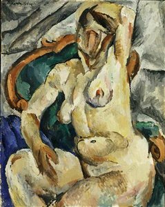 The Model In A Chair — Pyotr Konchalovsky