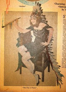 Pipe Of Peace, Hearst's Sunday American — Raphael Kirchner