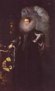 Portrait Of A Woman — Peter Paul Rubens, Baroque Style