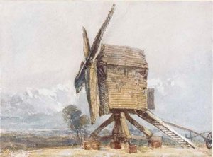 Windmill In A Landscape — David Cox