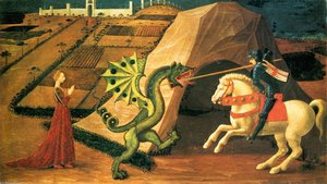 St George And The Dragon — Paolo Uccello, Early Renaissance