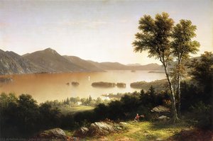 Lake George — John William Casilear, Hudson River School