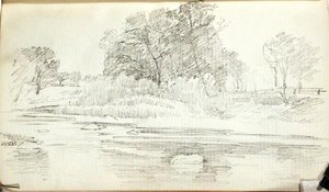 Landscape With Stream — John Ottis Adams