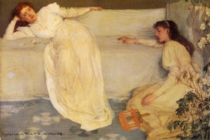 Symphony In White, No. 3 — James Abbott Mcneill Whistler, Aesthetic Impressionism