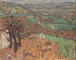 Dauphine Landscape — Pierre Bonnard