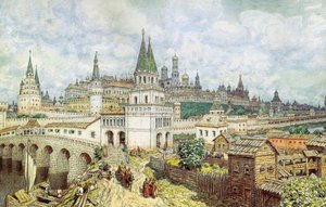The Moscow Kremlin In The Late Xvii Century — Apollinari Vasnetsov