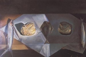 Eucharistic Still Life, 1952 — Salvador Dalí