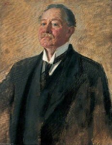 The Right Honourable Walter Cunliffe (1855–1920), Governor Of The Bank Of England (1913–1918) — Augustus Edwin John
