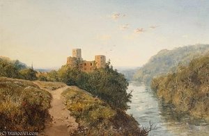 Goodrich Castle On The River Wye — Edmund John Niemann