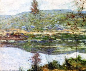 Autumn-mists — John Henry Twachtman