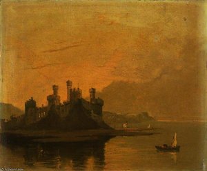 Conway Castle — Richard Wilson, Romanticism