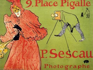 The Photagrapher Sescau — Henri De Toulouse-lautrec