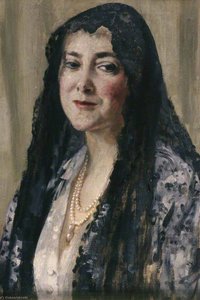 Lady With A Mantilla — Augustus Edwin John