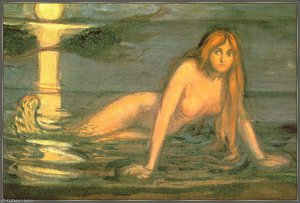 Mermaid (the Lady From The Sea) — Edvard Munch, Expressionism