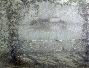 L'île Madre Clair De Lune — Henri Eugène Le Sidaner