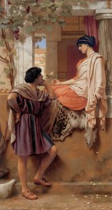 The Old Old Story — R.b.a John William Godward