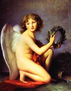 Prince Heinrich Lubomirski As The Genius Of Fame — Louise Élisabeth Vigée Le Brun