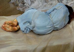 Annabel Sleeping — Lucian Freud