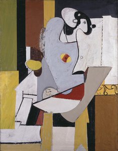 Blue Figure In A Chair — Arshile Gorky