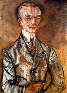 Le Comte De Montesquiou-fezensac, Huile Sur Toile, — Oskar Kokoschka
