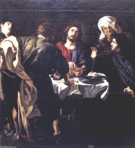 The Supper At Emmaus — Peter Paul Rubens