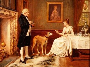 The Favourite — George Goodwin Kilburne