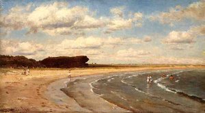 Bishop Berkeleys Seat, Newport, Rhode Island — Thomas Worthington Whittredge