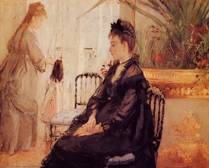 Interior — Berthe Morisot, Impressionism