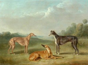 Three Greyhounds — William Henry Davis, Romanticism