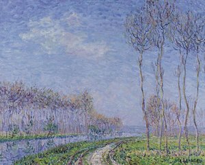 Trees By The River — Gustave Loiseau