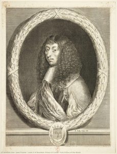 Louis Ii Of Bourbon, Prince Of Condé, First Prince Of The Blood — Jean Frosne, Baroque Illustration