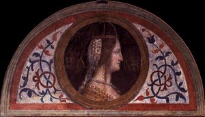 Portrait Of Bianca Maria Visconti — Bernardino Luini