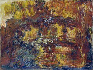 The Japanese Footbridge — Claude Monet, Impressionism