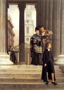 London Visitors — Jacques Joseph Tissot
