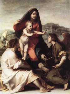 Madonna Della Scala — Andrea Del Sarto, High Renaissance