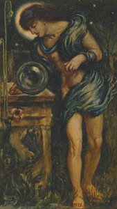 The Magic Crystal (Study: Male Figure)